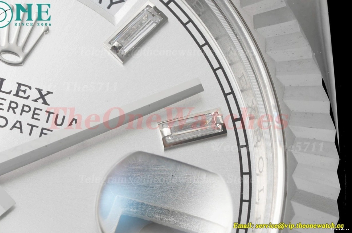 40mm Silver Stk DayDate EWF A2836 SS SS 0218